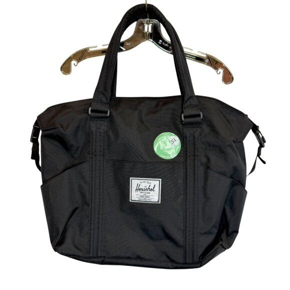 NEW Herschel Strand Sprout Duffle Diaper Bag Black NWT - Picture 1 of 7